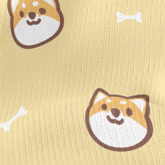 Cute And Lively Shiba Inu Stretch Jersey