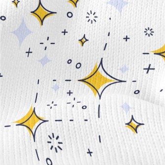 Simple Design Of Stars Stretch Jersey