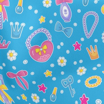 Fantasy And Colorful Princess  Lightweight Cotton Poplin