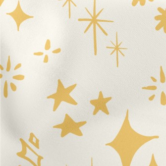 Simple Twinkling Stars Lightweight Cotton Poplin