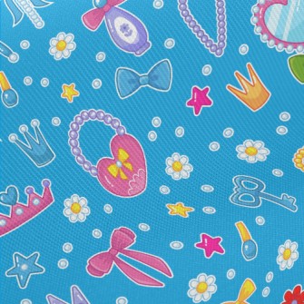 Fantasy And Colorful Princess  Midweight Cotton Poplin