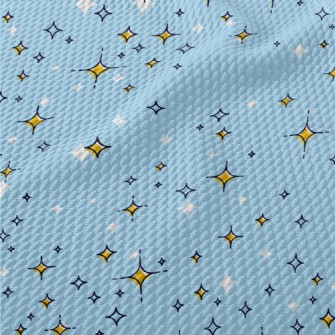Simple Shining Stars Birdseye Piqué