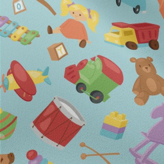 Cute Children&#39;s Toy Graphi Chiffon