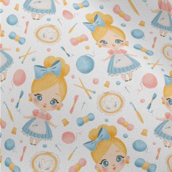Cute Girl Dress Up Doll Chiffon