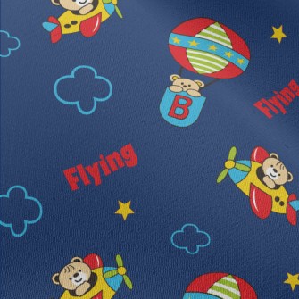 Children's Cute Hot Air Ba Chiffon