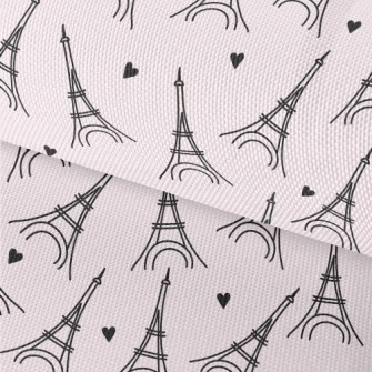 The Eiffel Tower With Simple L Waterproof Oxford