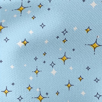 Simple Shining Stars Waterproof Canvas