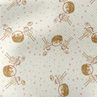 Small Hand-painted Dots And Fa Waterproof Canvas