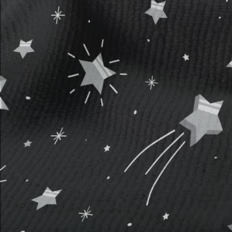 Shining Silver Stars Terry
