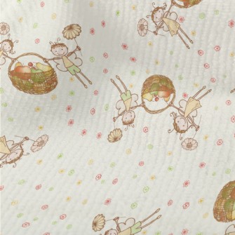 Small Hand-painted Dots And Fa Terry