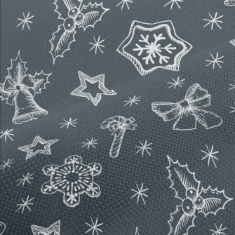Simple Lines Of Christmas Item Performance Linen