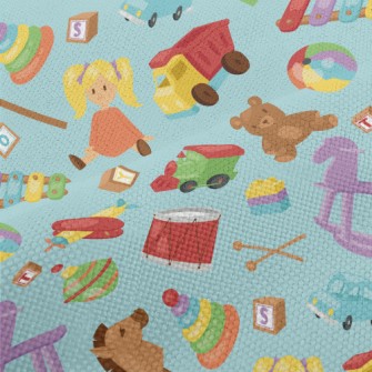 Cute Children&#39;s Toy Graphi Performance Linen