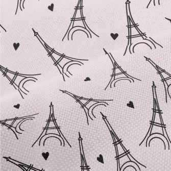 The Eiffel Tower With Simple L Performance Linen