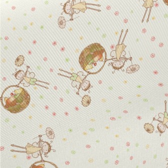 Small Hand-painted Dots And Fa Twill