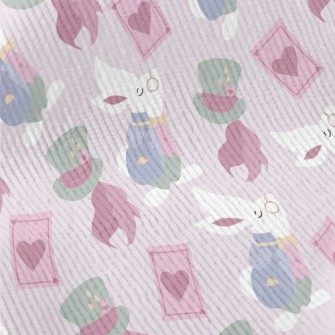 Cute And Silly Alice In Wonder Standard Corduroy