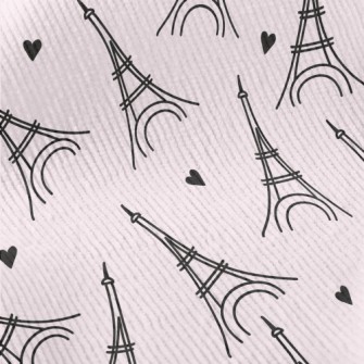 The Eiffel Tower With Simple L Standard Corduroy