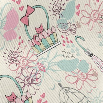 Simple And Colorful Hand-paint Standard Corduroy