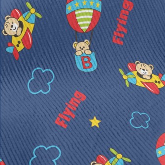 Children's Cute Hot Air Ba Standard Corduroy