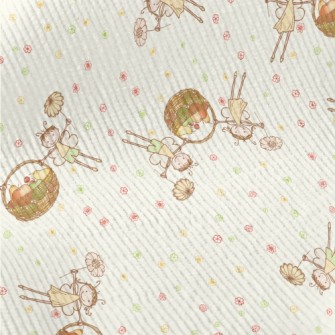 Small Hand-painted Dots And Fa Standard Corduroy