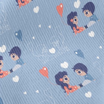 Cute Sweet Couple Standard Corduroy