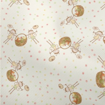 Small Hand-painted Dots And Fa Dobby