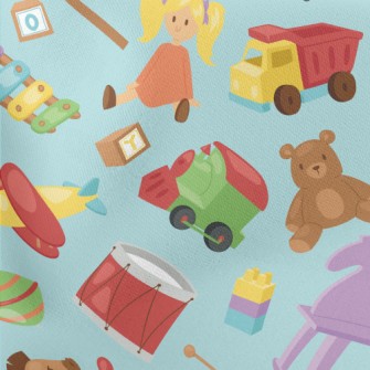 Cute Children&#39;s Toy Graphi Stretch Ponte
