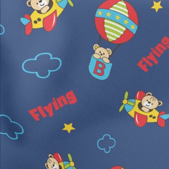 Children's Cute Hot Air Ba Stretch Ponte