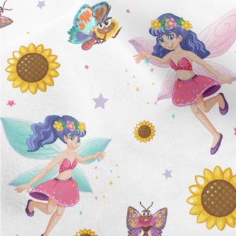 Realistic Fantasy Fairy Micro Fleece