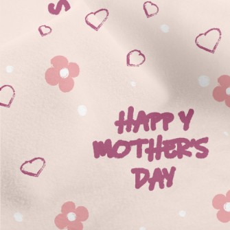 Pink And Warm Mother&#39;s Day Micro Fleece