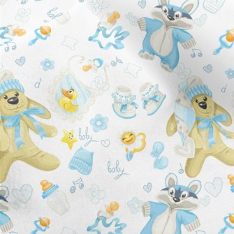 Realistic And Childlike Baby P Micro Fleece