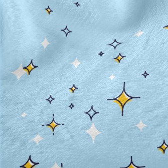 Simple Shining Stars Minky