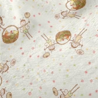 Small Hand-painted Dots And Fa Minky