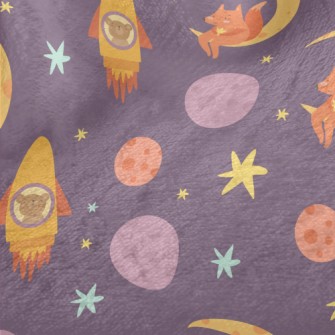Rocket Flying Into Space Minky