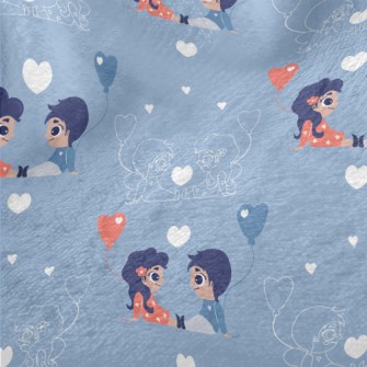 Cute Sweet Couple Minky
