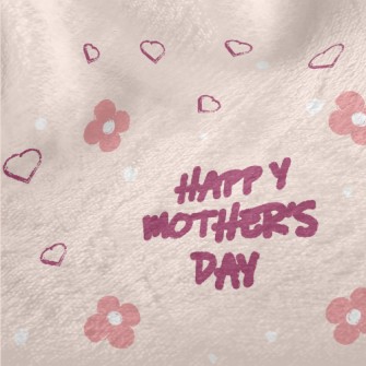 Pink And Warm Mother&#39;s Day Minky