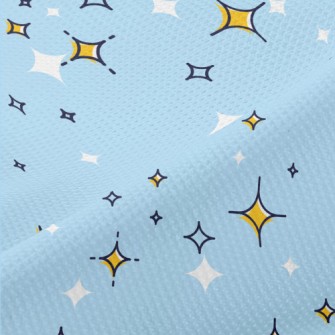 Simple Shining Stars Piqué