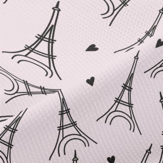 The Eiffel Tower With Simple L Piqué