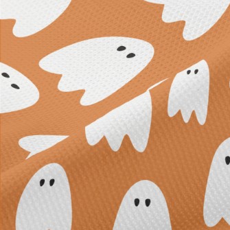 Cute Pure White Ghost Piqué