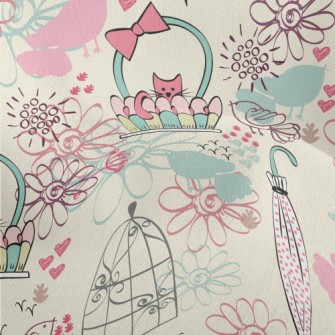 Simple And Colorful Hand-paint Lightweight Performance Linen
