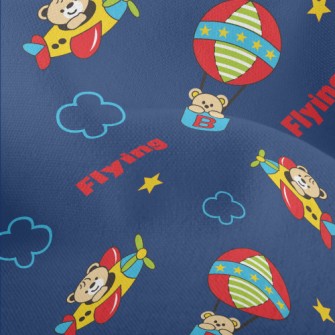 Children's Cute Hot Air Ba Lightweight Performance Linen