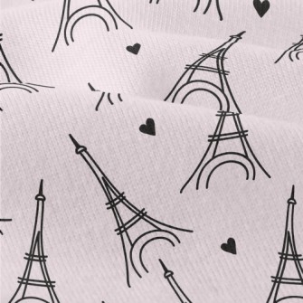 The Eiffel Tower With Simple L Modern Jersey