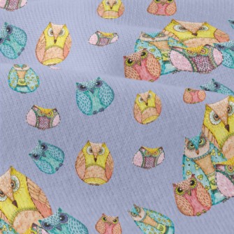Strange Hand Drawn Owl Modern Jersey