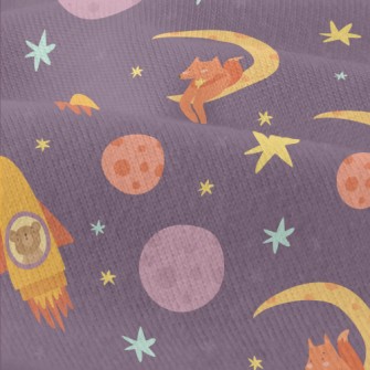 Rocket Flying Into Space Modern Jersey