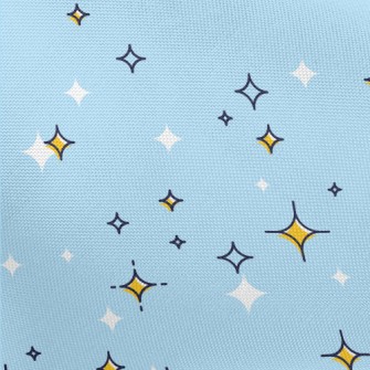 Simple Shining Stars Pongee