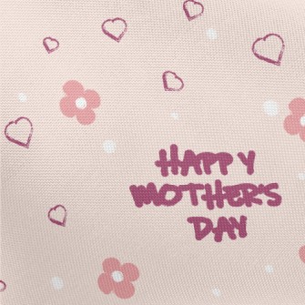 Pink And Warm Mother&#39;s Day Pongee