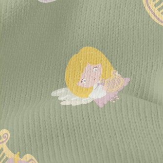 Lovely Holy Angel Stretch Jersey