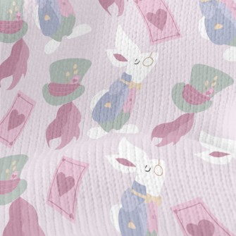 Cute And Silly Alice In Wonder Stretch Jersey