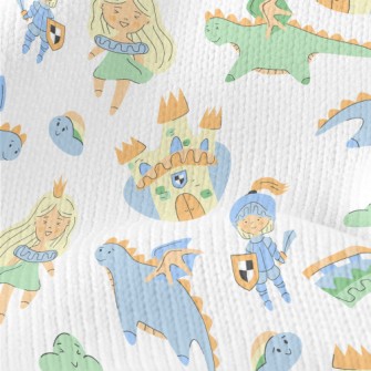 Cute And Creative Princess And Stretch Jersey