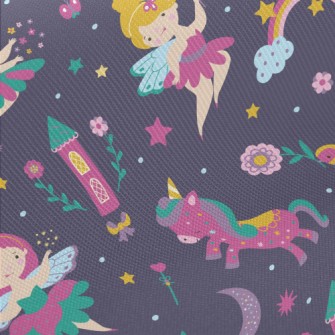 Fairy In Fantasy Wonderland Midweight Cotton Poplin