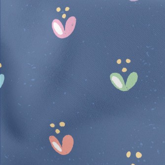 Cute Little Love Heart Lightweight Cotton Poplin